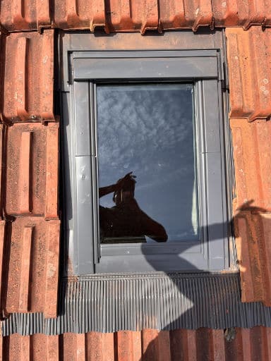 Pose de Velux à Ballancourt-sur-Essonne par M. Robert