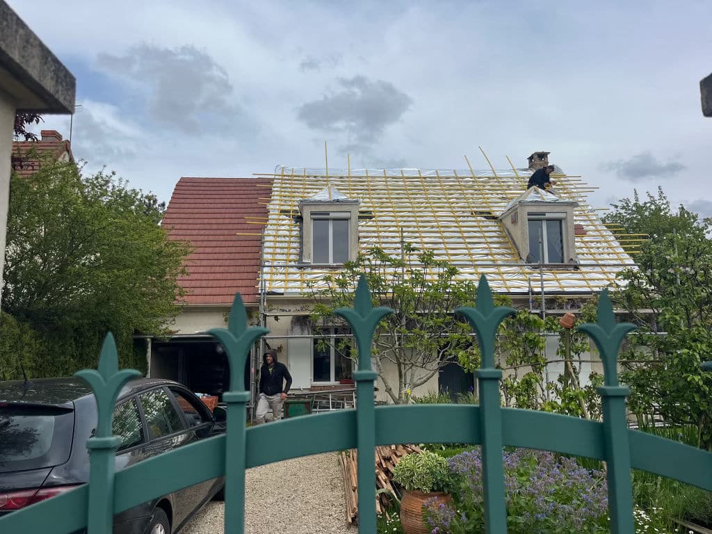 Une rénovation complète de toiutre dans l'Essonne à Janvry par M robert